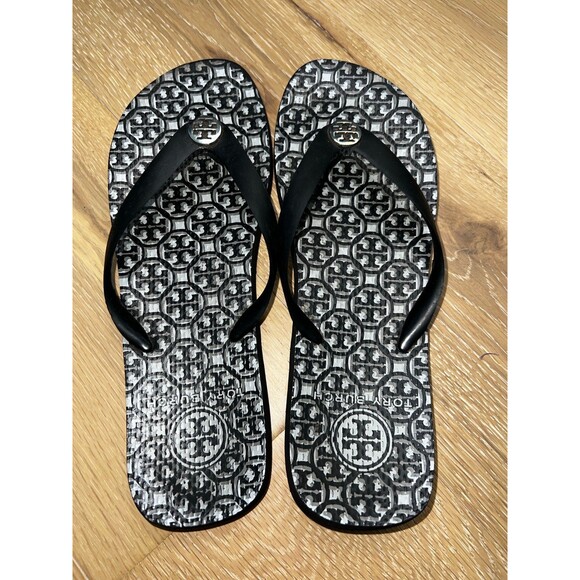 Tory Burch Flip Flops Womens Size 10 - Picture 3 of 5